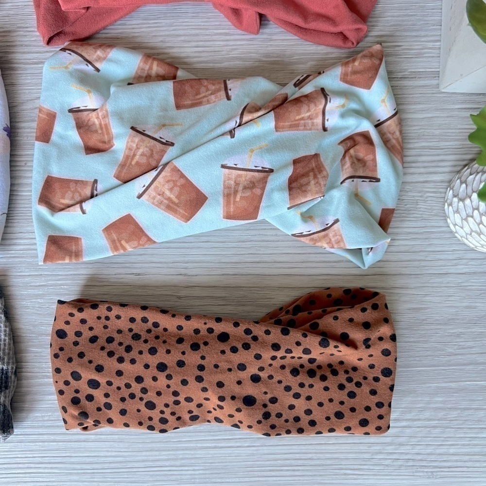 FALL headbands 8 prints and floral EUC - Picture 10 of 10